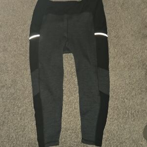 Active Life Black and Gray Leggings